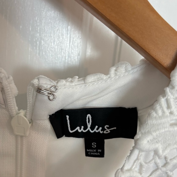 White Lulus Dress - Picture 2 of 3